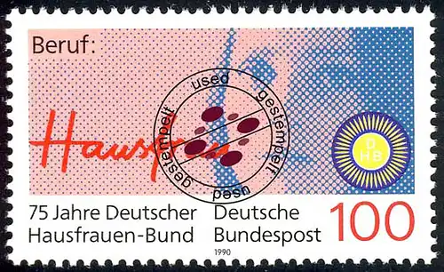 1460 Hausfrauen-Bund O gestempelt
