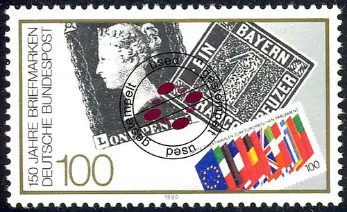 1479 150 Jahre Briefmarken O gestempelt