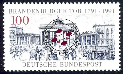 1492 Brandenburger Tor O gestempelt