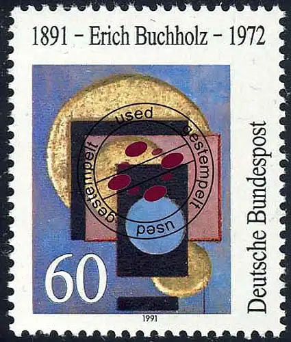 1493 Erich Buchholz O gestempelt