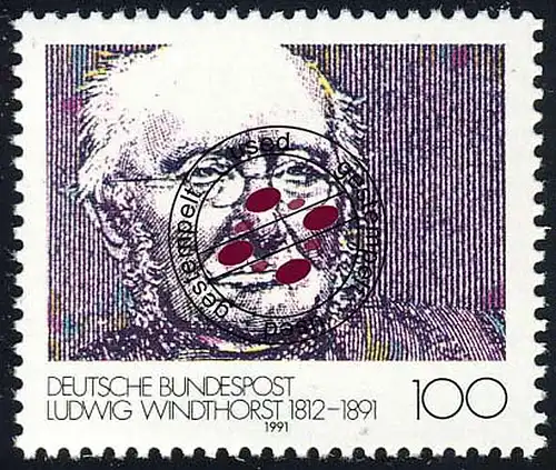 1510 Ludwig Windthorst O gestempelt