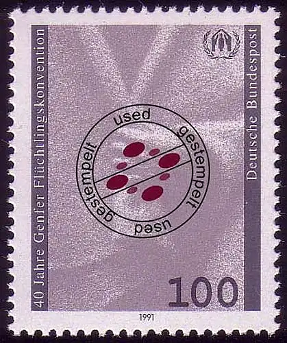 1544 Convention sur les réfugiés O Tamponné