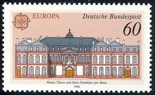 1461 Europa Palais Thurn und Taxis 60 Pf **