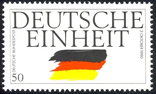 1477 Deutsche Einheit 50 Pf ** postfrisch