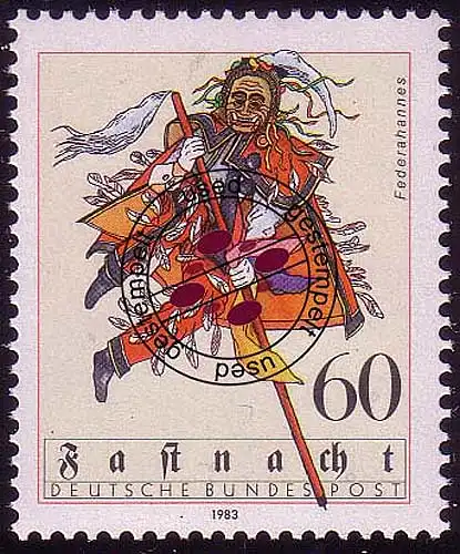 1167 Fastnacht O gestempelt