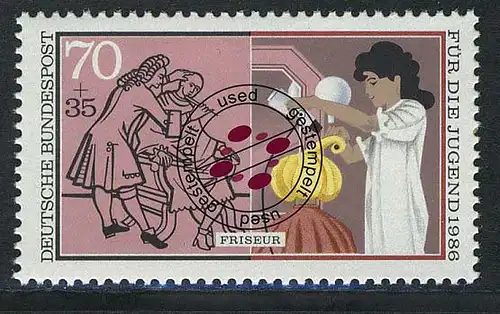 1276 Jugend Friseur 70+35 Pf O