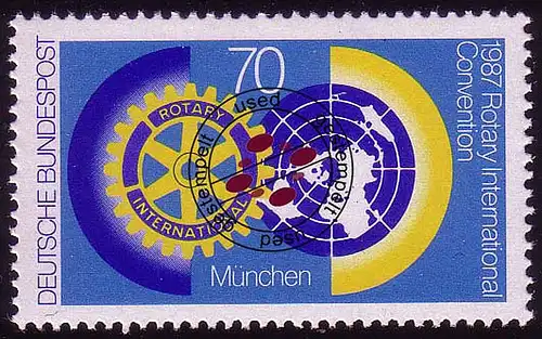 1327 Rotary-Club O gestempelt