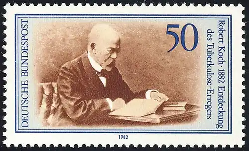 1122 Robert Koch Tuberkulose-Erreger ** postfrisch