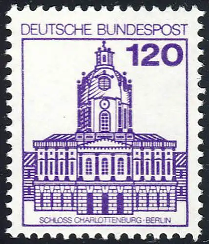 1141 Burgen und Schlösser 120 Pf Charlottenburg, **