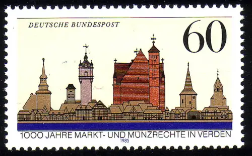 1240 Markt- und Münzrechte Verden, postfrisch **