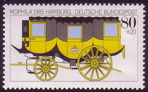 1256 MOPHILA Postkutsche 80+20 Pf **