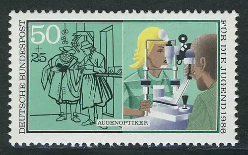 1274 Jugend Augenoptiker 50+25 Pf **