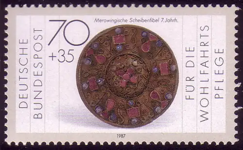 1335 Wohlfahrt Schmiedekunst 70+35 Pf **