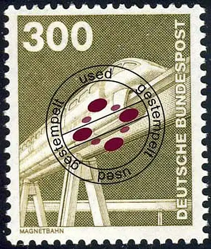 1138 Industrie 300 Pf Magnetbahn O