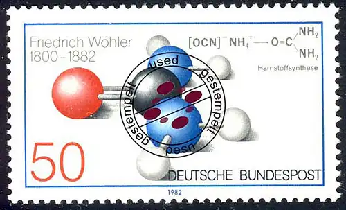 1148 Friedrich Wöhler O gestempelt