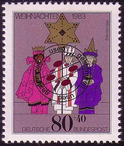 1196 Weihnachten O gestempelt