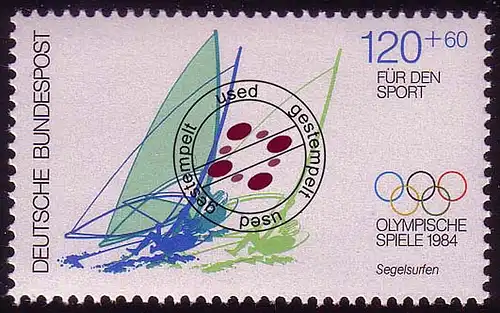 1208 Olympische Sommerspiele 120+60 Pf O