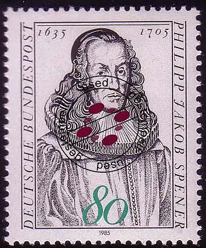 1235 Philipp Jakob Spener O gestempelt