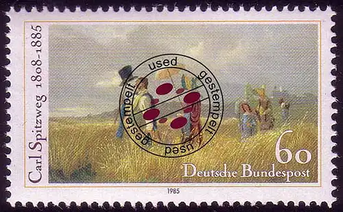 1258 Carl Spitzweg O gestempelt