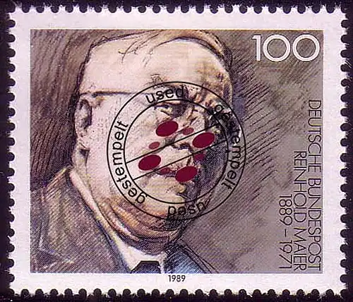 1440 Reinhold Maier O gestempelt