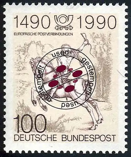 1445 correspondances postales Europe O cachetées