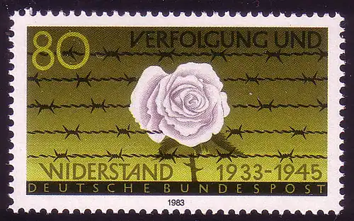 1163 Verfolgung und Widerstand, Weiße Rose ** postfrisch