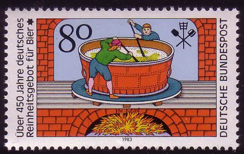 1179 Reinheitsgebot Bier, postfrisch **