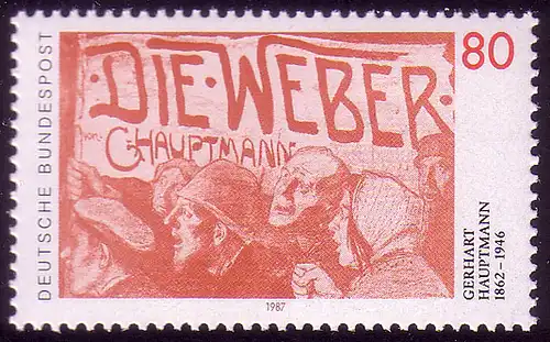 1344 Gerhard Hauptmann - Die Weber **