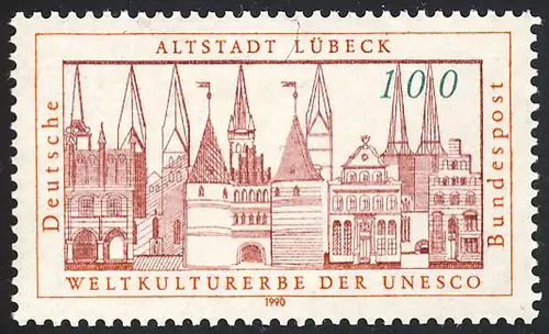 1447 Kulturerbe Altstadt Lübeck **