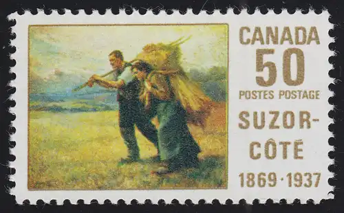 Canada Peinture Paintings peintre Marc-Aurèle de Foy Suzor-Cote 1869-1937, marque **