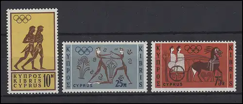Zypern: Olympiade Tokio / Olympic Games Tokyo 1964, Satz **