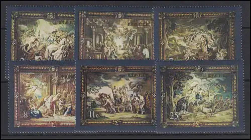 Malta: Flämische Wandteppiche & Flemish Wall Carpets, 6 Werte **