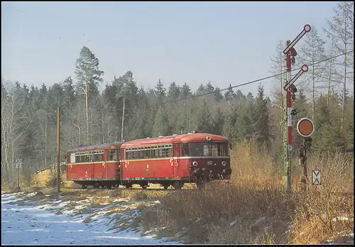 AK Schienenbus 798 724 mit Beiwagen 998 783, SSt MÜNCHEN Trambahnlinie 29.10.00