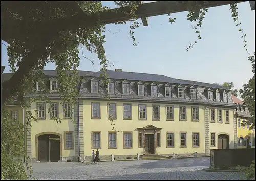 1934 Goethe, EF AK Weimar Goethehaus, SSt Ilmanau Goesthestadt Hôtel de ville 28.4.2001