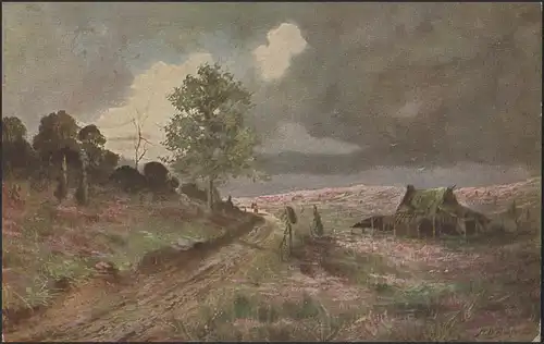 Carte de vue 1ère guerre mondiale: Paysages, Hôpital de Réserve Bonn 13.4.18