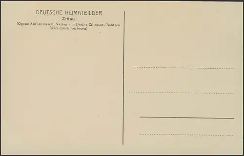 Carte de vue Zittau: Ancien bastei, maintenant appartement de jardinage municipal, non utilisé