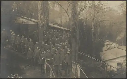 Ansichtskarte Feldpost Soldatengruppe, Maschinen-Gewehr-Kompanie 7.7.1916