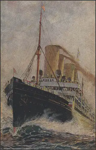 Dampfer George Washigton & America, Mai 1924
