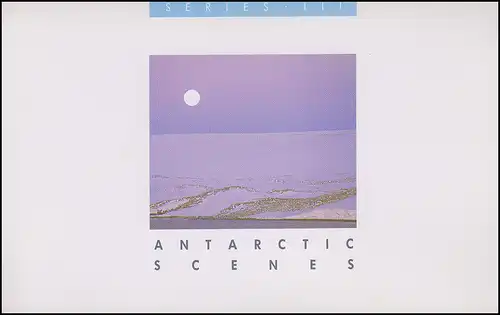  Australisches Antarktis-Territorium Antarctic Scenes Series III im Folder 1987