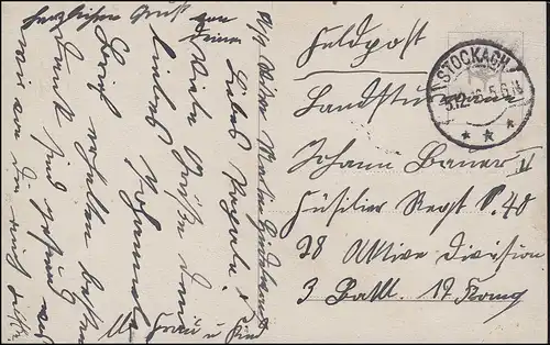 Poste de terrain sur AK Prière pour enfants, STOCKACH 5.12.16 au front