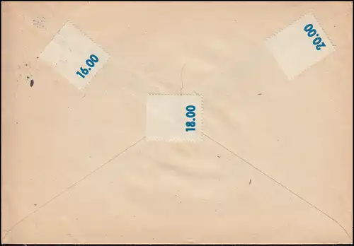 Landpost-Stemple Halstenbeck sur Halle/Westf.) 22.4.48 Lettre après Berlin-Pankov