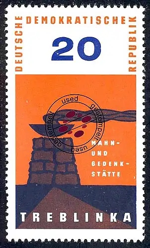 975 Intern. Gedenkstätten 20 Pf O