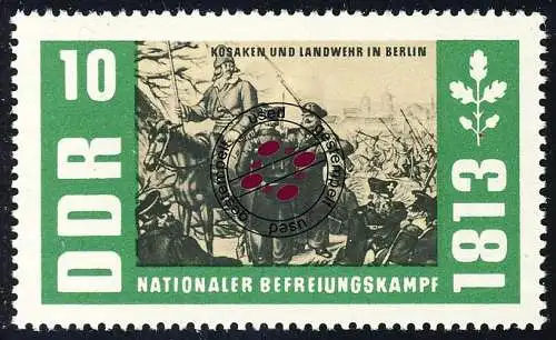 989 Guerres de libération Cosaques + Landwütte 10 Pf O