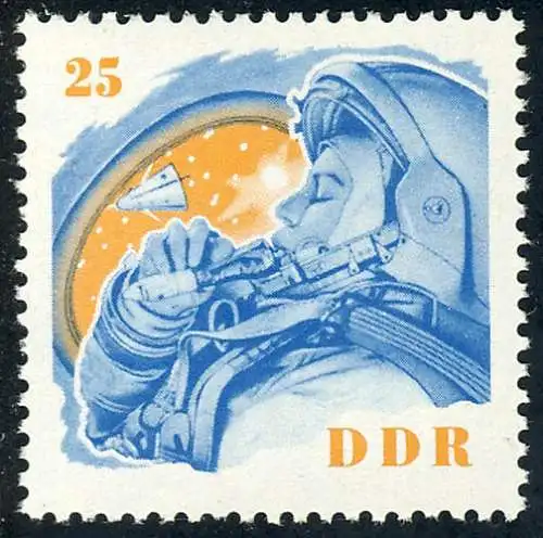 996 Soviet cosmonaute Terejkova 25 Pf **