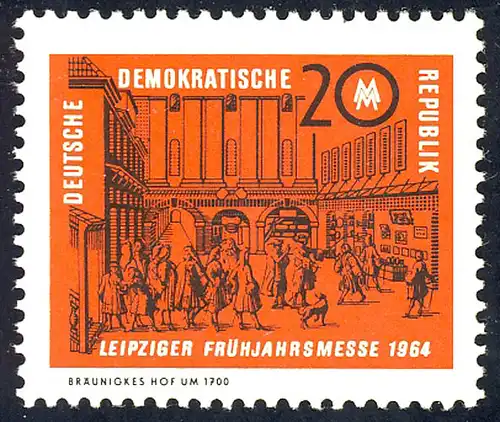 1013 Leipziger Messehalle 20 Pf **