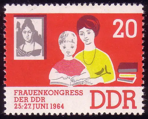 1030 Congrès des femmes Femmes avec enfant 20 Pf **