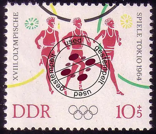 1043 Jeux olympiques d'été Course de fond 10+5 Pf O