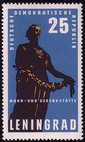 1048 Mahn-/Gedenkstätten 25 Pf, postfrisch **