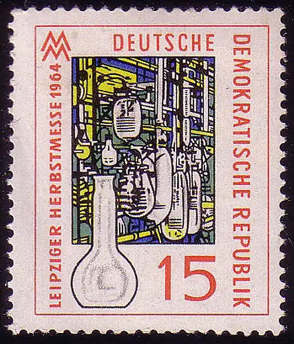 1053 Leipziger Herbstmesse 15 Pf **