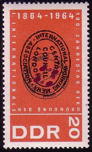 1054 Association ouvrière 20 Pf O .